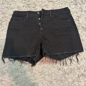 Old Navy High rise stretch jean shorts